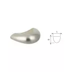 Atlanta 96mm Satin Nickel Cabinet Handle / pc