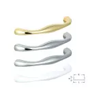 Bright Chrome Furniture Handle 96mm per piece
