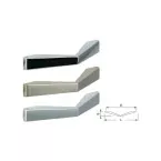 Look Satin Nickel Handle 96mm per piece