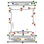 Schaarset 931-1280mm...