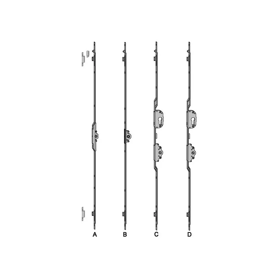 Espagnolet Combidur SF2/600mm / pce