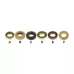 Quincalux Brass Wear Rings for Hinges per piece