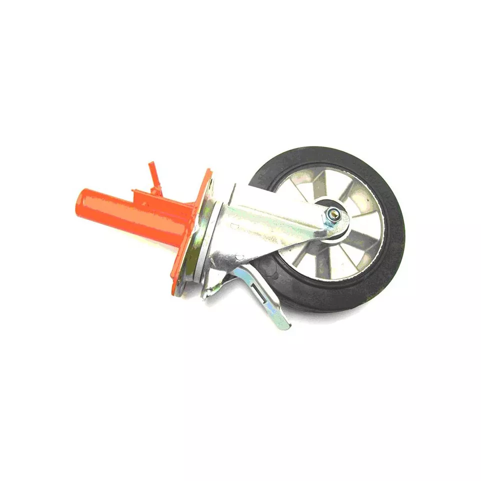 Roue d'échafaudage Ø200 + frein +...