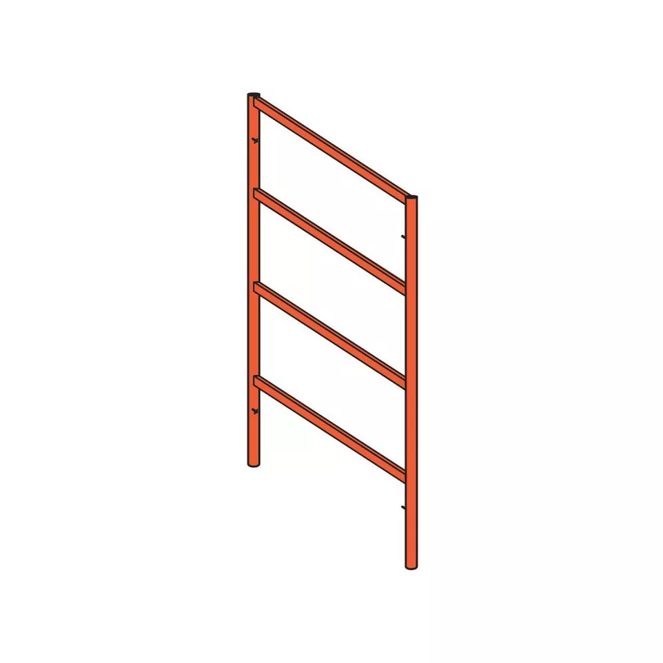 Cadre fermé peint V18 2x1m / PCE