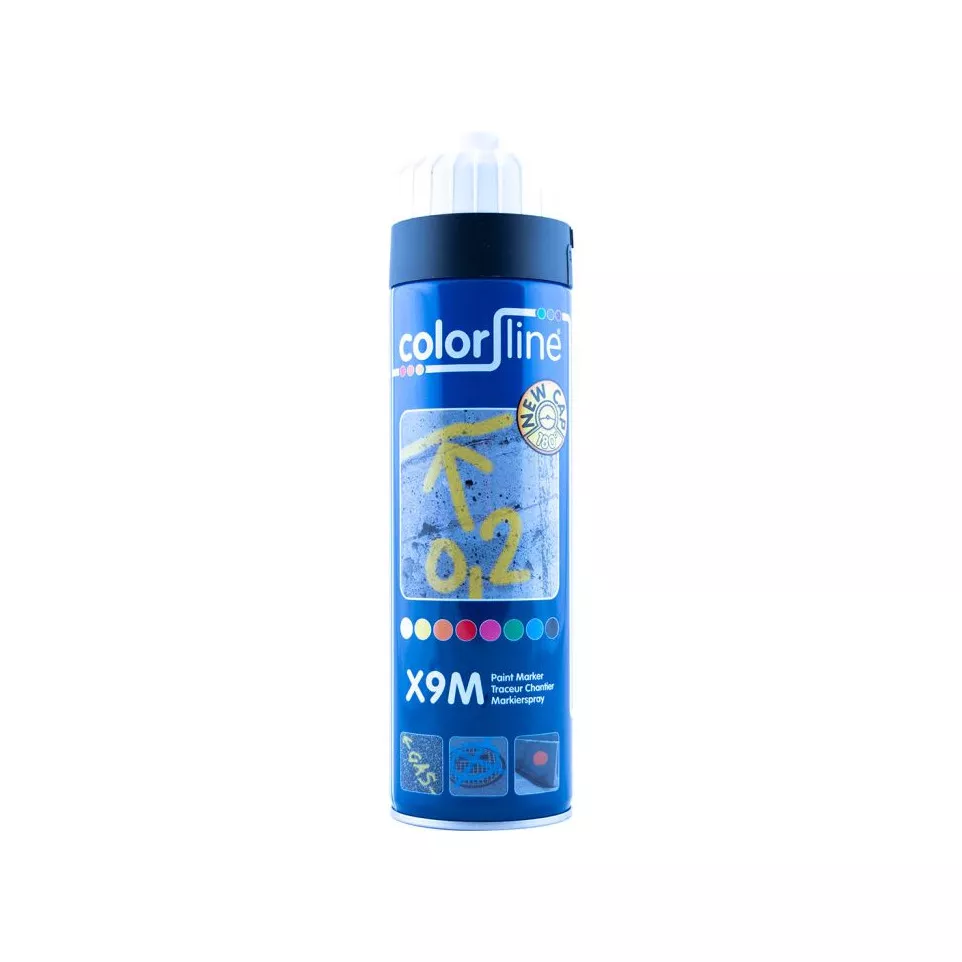 Bombe marquage temporaire blanc (36 à...