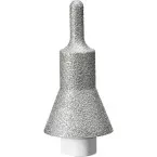 Conical Diamond Tile Drill Bit Ø10 x 25 x 4 mm per piece
