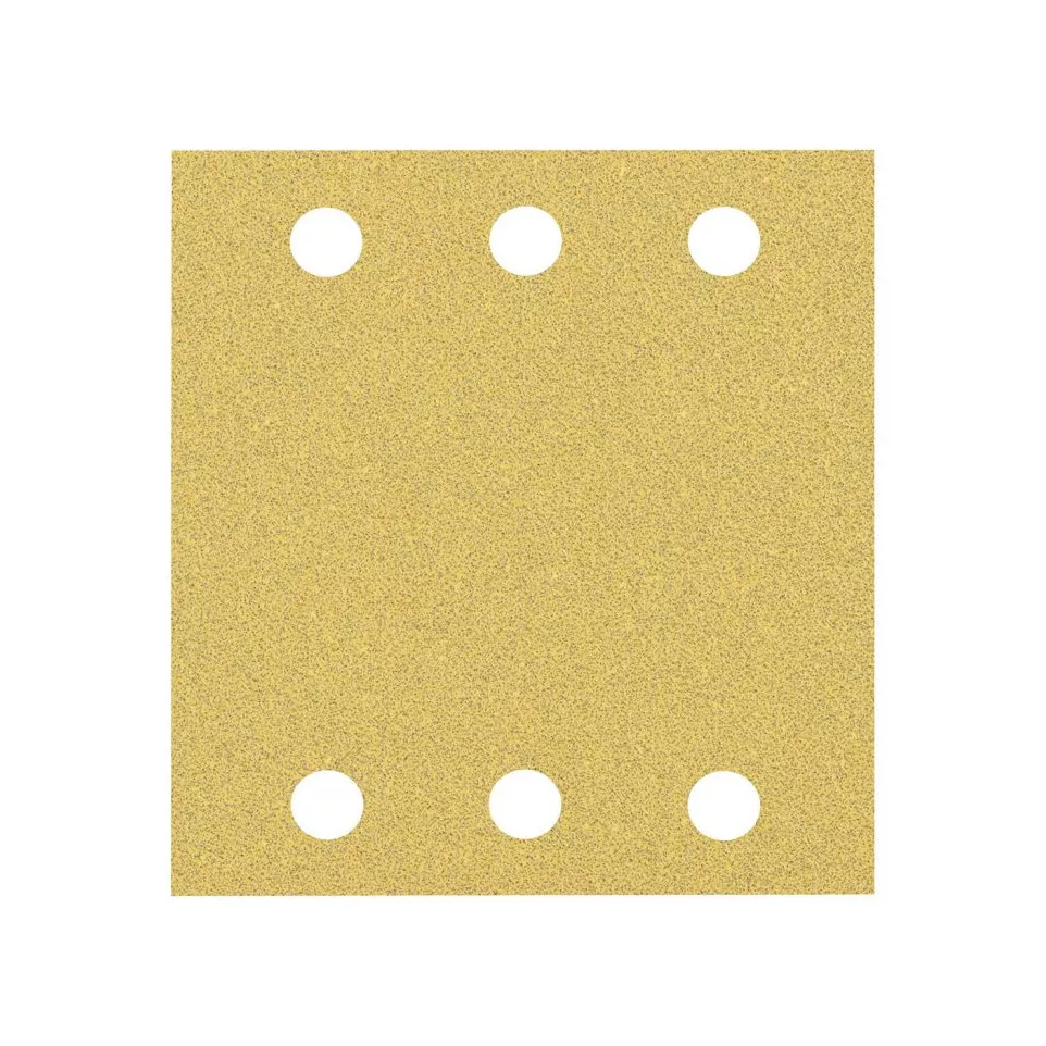 Abrasive Sheet 6 Holes 115 x 107 mm...