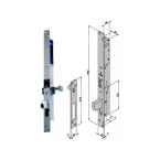 Opera Maxima II Motorized Lock with Pivoting Bolt Backset 25mm per piece