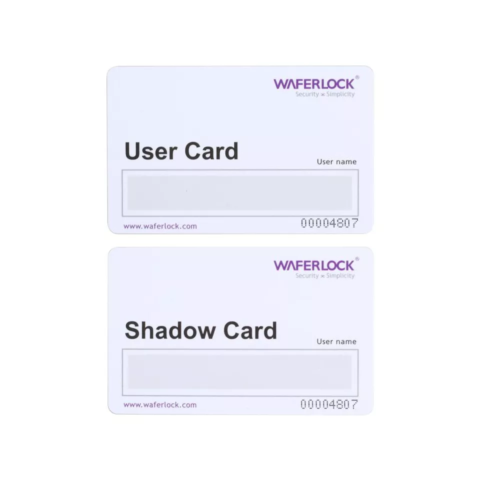 Carte utilisateur + carte shadow pour...