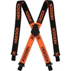 HEROCK Seri Black and Orange Suspenders One Size / pc