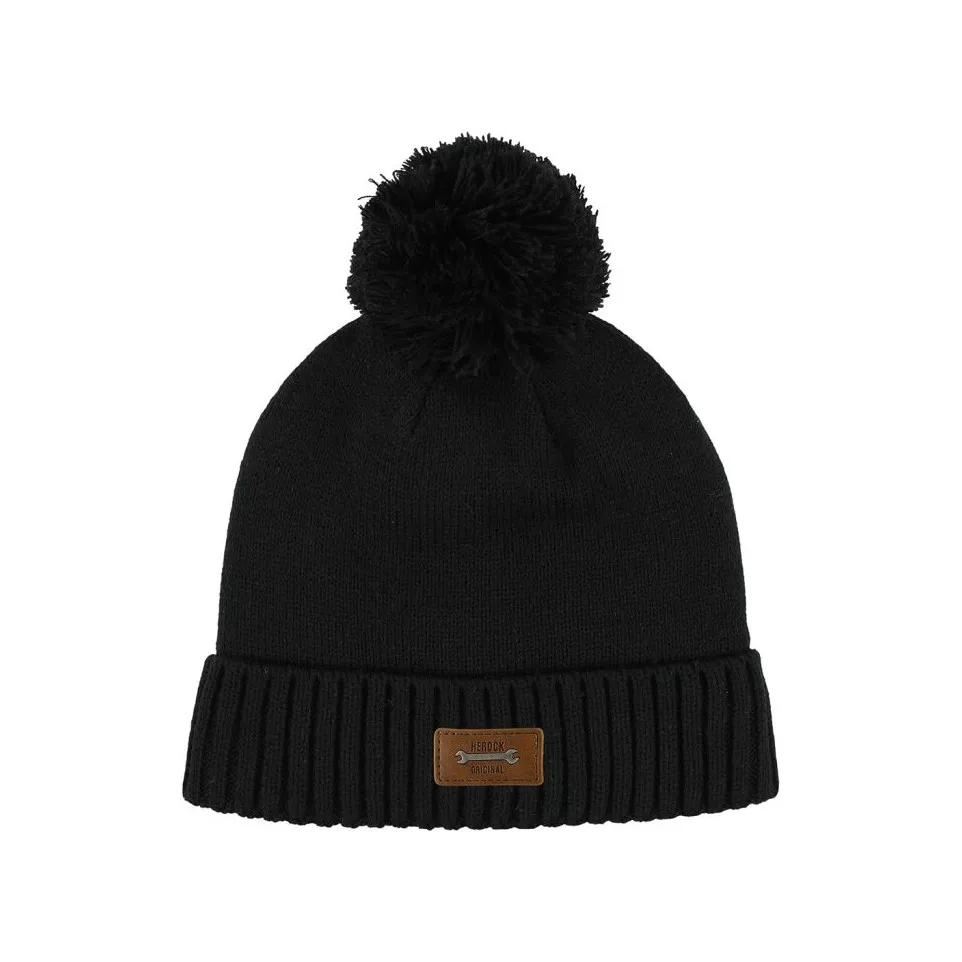 Bonnet tricoté Herock Sabor noir / pce