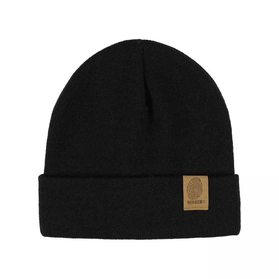 Bonnet tricoté Herock Hebo noir / pce