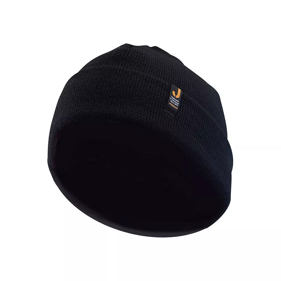 Bonnet acrylique côtelé noir Jobman...