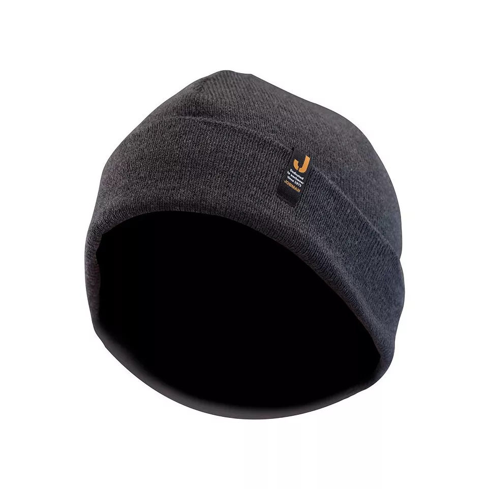 Bonnet acrylique côtelé anthracite...