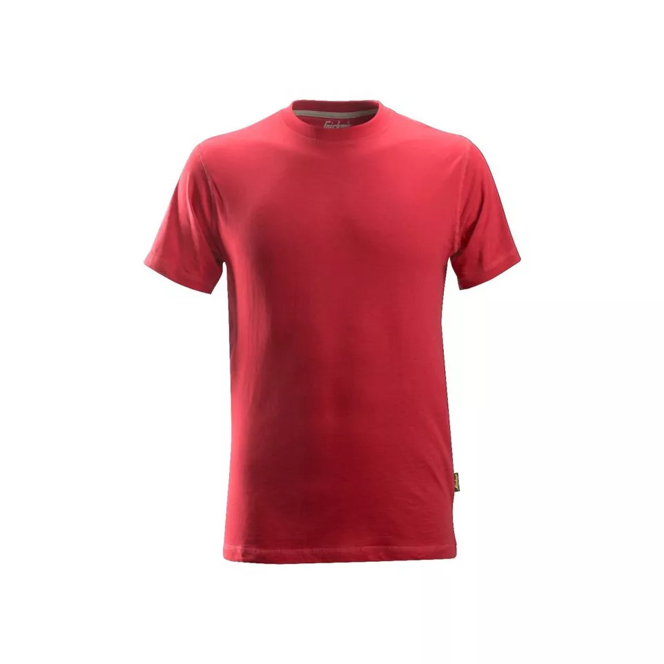 T-shirt rood Snickers 2502 korte...