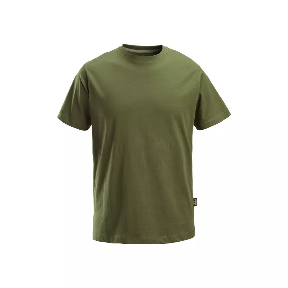 T-shirt kaki Snickers 2502 korte...