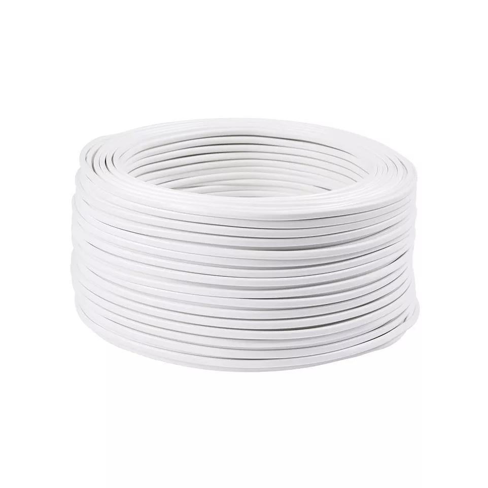 220V White Power Cable 2x0.75mm² per...