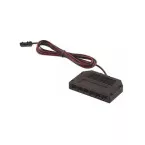 6-weg connector met mini AMP-aansluiting 2m kabel / pce