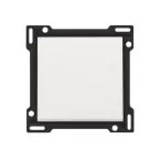 Set de finition pour interrupteur simple blanc Niko / pce