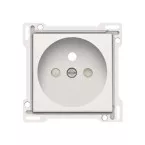 Niko White Power Outlet Finishing Set per piece