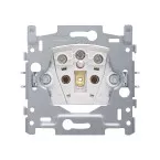 Niko Recessed Socket Outlet with Earth Pin per piece