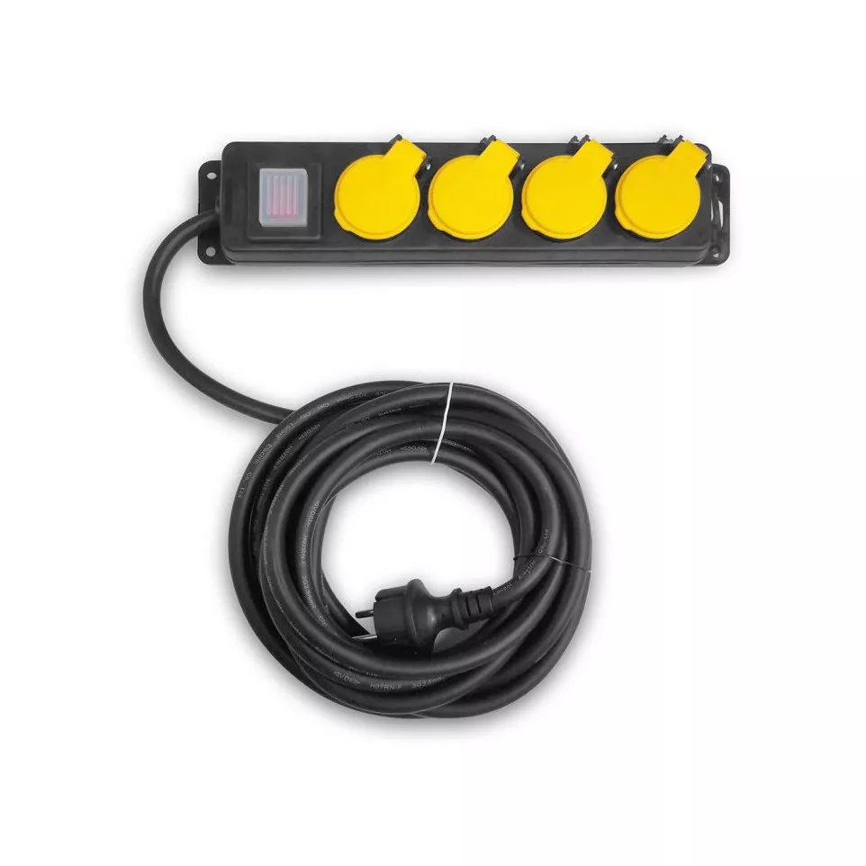 Bloc multiprise de chantier 4 prises...