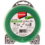Nylon spiraaldraad 2mmx15m...