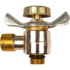 Horizontal outlet tap for...