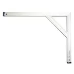 Équerre de maçon en profilé alu avec support  1000x1000mm / pce
