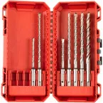 Jeu de 7 forets SDS-Plus  Milwaukee M2 / pce