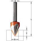 Fraise à pointe laser (60°)...
