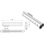 Sliding Clothes Hanger Rack...