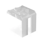 Blocage de porte en plastique pour rail de guidage supérieur ERGO 18, NOVO S 18 et 18/4, LOCA 18 et 18/4 et NERO 18/4 / pce