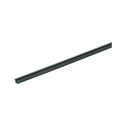 Hettich SlideLine 55 Plus Black Plastic Sliding Guide Profile 4m up to 15kg per panel / 4m