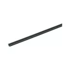 Hettich SlideLine 55 Plus Black Plastic Sliding Guide Profile 4m up to 15kg per panel / 4m