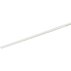 Hettich SlideLine 55 Plus White Plastic Runner and Guide Profile 4m Maximum 15kg per Panel per 4m