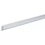 Profil de guidage aluminium anodisé argent Wing 77 longueur 3,2m / 3.2m