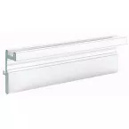 Hettich WingLine 230 White Anodized Aluminum Sliding Profile 2.4m