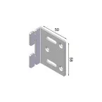 Adjustable Mounting Bracket to Screw / pc