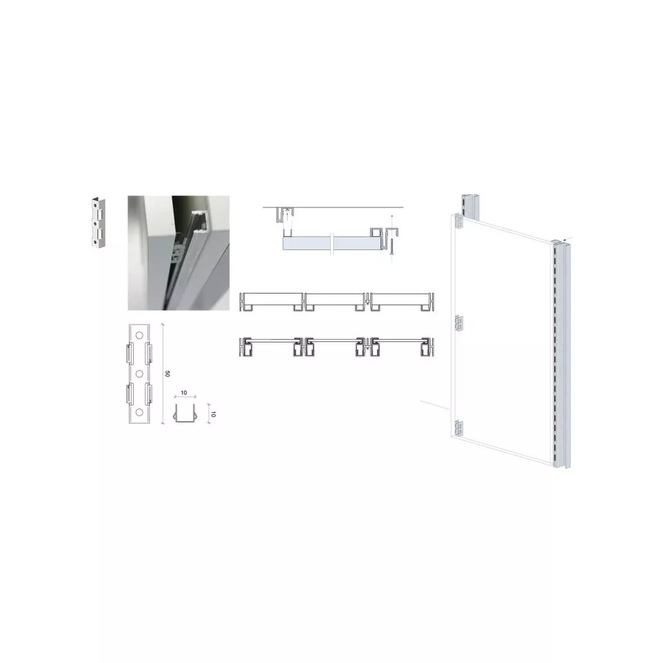 LINEAR clips 12kg / pce