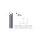 Simple Recessed Aluminum...