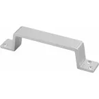 Screw-on Handcuff Handle 4204 170mm Natural Aluminum F1 per piece