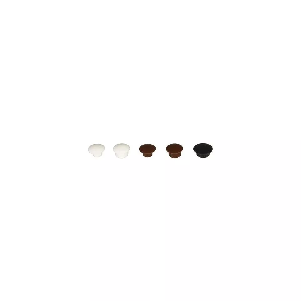 Witte Hettich plastic dop Ø boring...