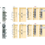 Meubelophanging SAH 215 / pce