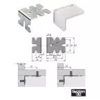 Hettich Systeem 32mm Euro Verbindingsbeugel / pce