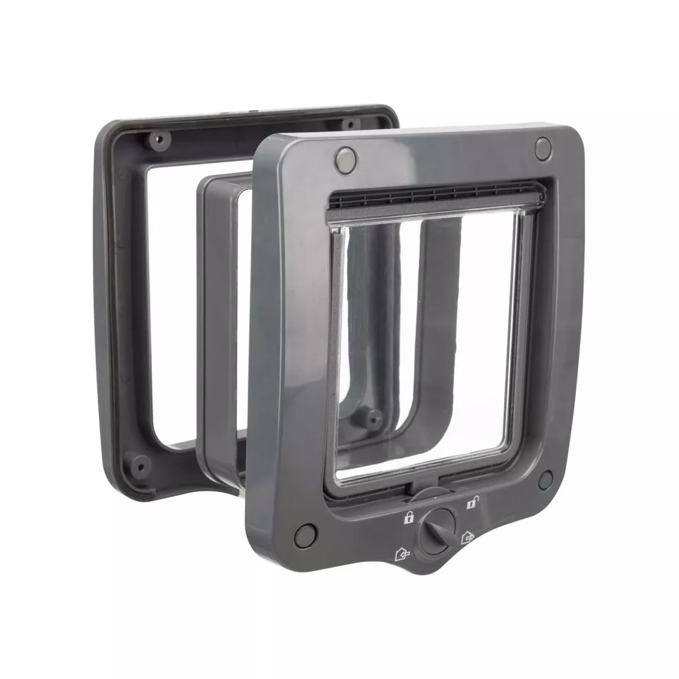 Chatière magnétique grise pour...