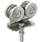 Zwenkwiel met zwanenhalssteun en 4 stalen kogellagerrollen SPORTUB 6255 max.400kg / pce