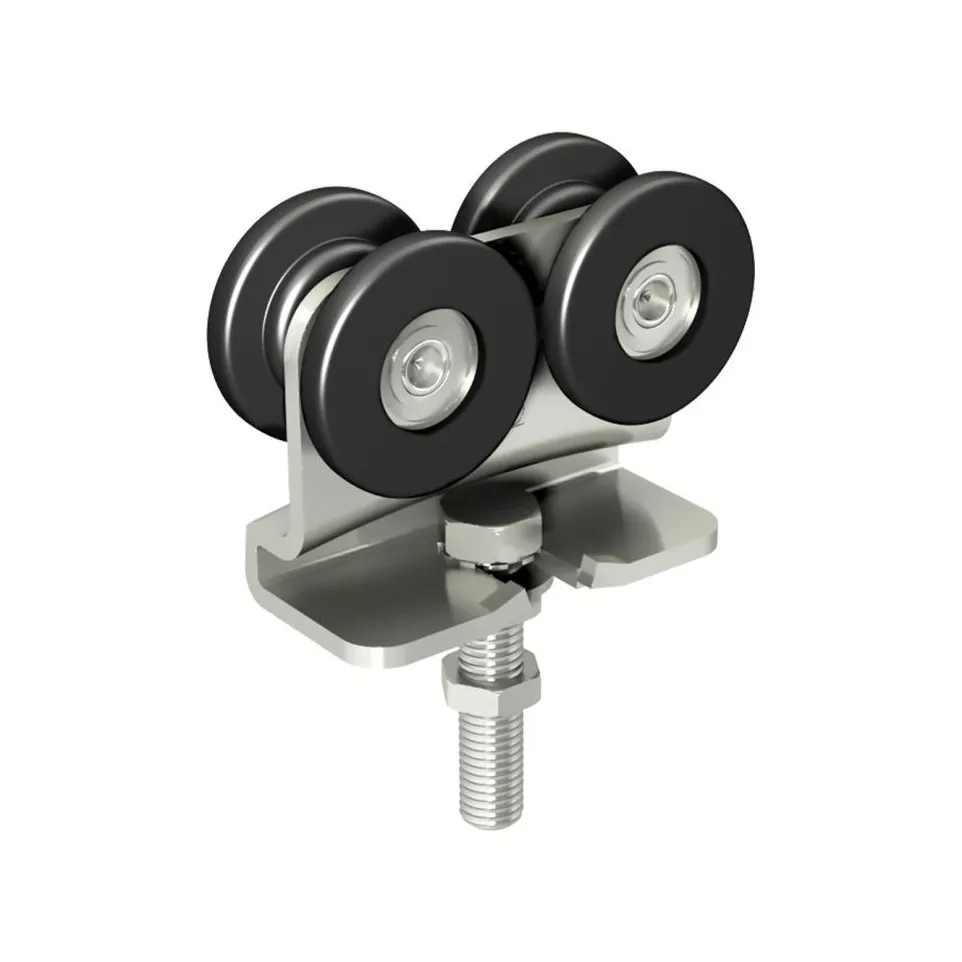 Zwenkwiel met zwanenhalssteun en 4...