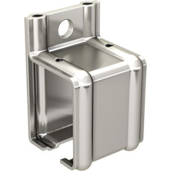 Support enveloppant à fixation murale pour rail de roulement SPORTUB 5040 / pce