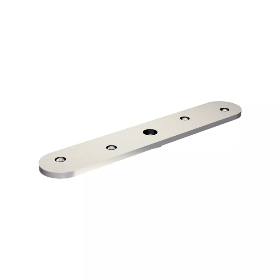 Platine droite à visser pour fixation...